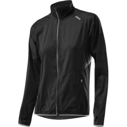 лёгкая женская ветровка Löffler Windshell ultralight чёрная